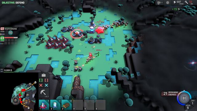 Hình ảnh gameplay Block Strategy-TENOKE