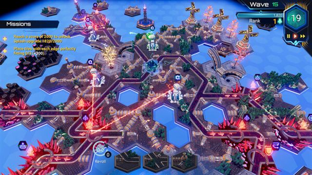 Hình ảnh gameplay HexaScape Cyber Defense-TENOKE