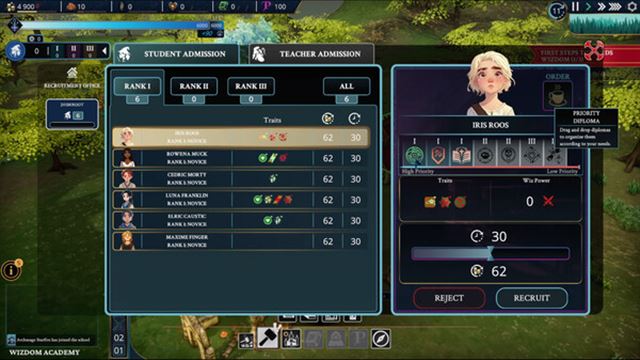 Hình ảnh gameplay Wizdom Academy Early Access
