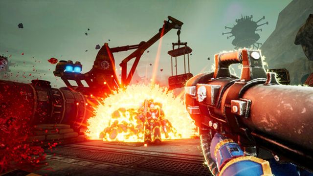 Hình ảnh gameplay Warhammer 40000 Boltgun Forges Of Corruption-DOGE