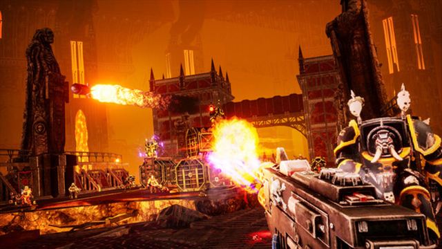 Hình ảnh gameplay Warhammer 40000 Boltgun Forges Of Corruption-DOGE