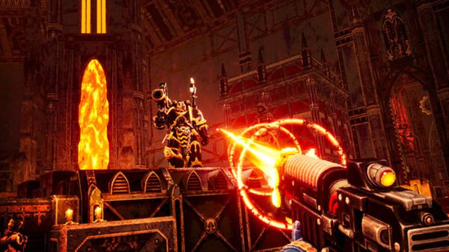 Hình ảnh gameplay Warhammer 40000 Boltgun Forges Of Corruption-DOGE