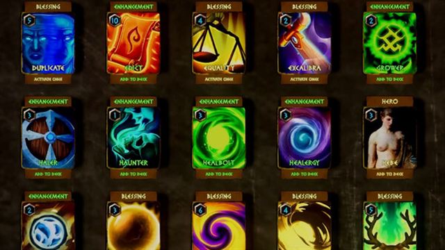 Hình ảnh gameplay Cards of Divinity-TENOKE