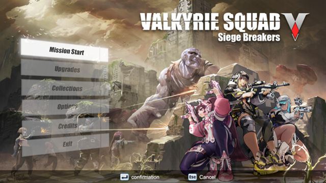 Hình ảnh gameplay Valkyrie Squad Siege Breakers-TENOKE