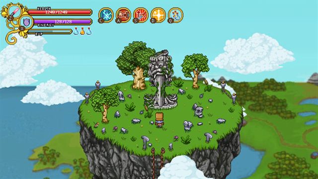 Hình ảnh gameplay Secrets of Grindea v1.03b-P2P