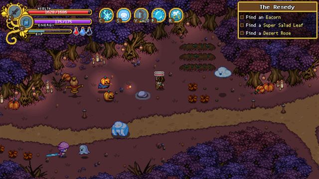 Hình ảnh gameplay Secrets of Grindea v1.03b-P2P