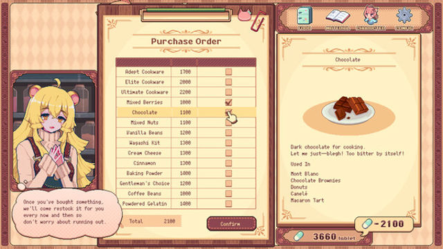 Hình ảnh gameplay Kemono Teatime-TENOKE