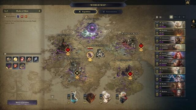 Hình ảnh gameplay Dragon Chronicles Black Tears v1.1.0.2-P2P