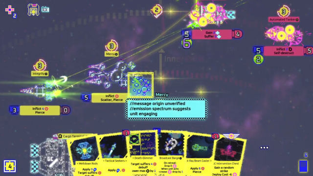Hình ảnh gameplay Hyperspace Deck Command-TENOKE
