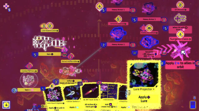 Hình ảnh gameplay Hyperspace Deck Command-TENOKE