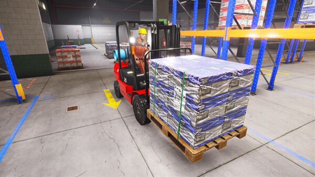 Hình ảnh gameplay Forklift Simulator-TENOKE