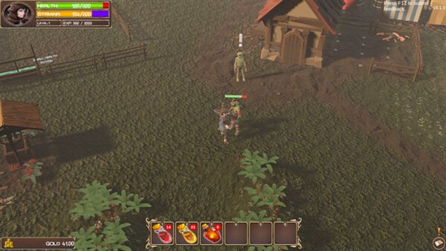 Hình ảnh gameplay Rise of the Village Hero-TENOKE