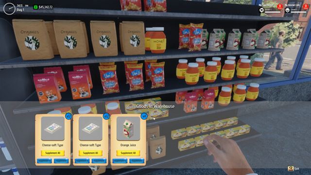 Hình ảnh gameplay Internet Cafe And Supermarket Simulator 2024-TENOKE