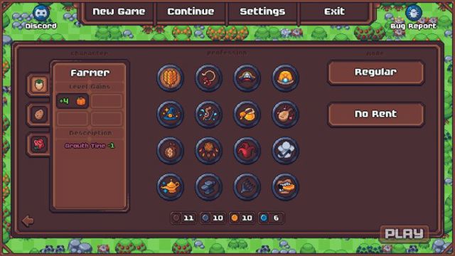 Hình ảnh gameplay Another Farm Roguelike Rebirth-GoldBerg