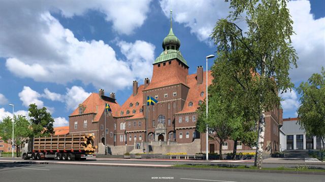 Hình ảnh gameplay Euro Truck Simulator 2 Nordic Horizons-RUNE