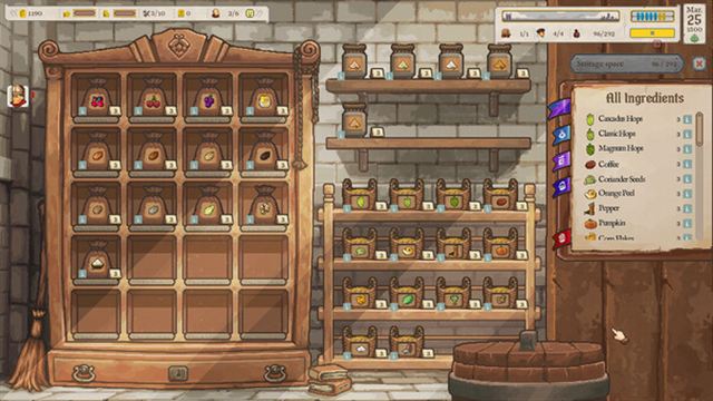 Hình ảnh gameplay Ale Abbey Monastery Brewery Tycoon Early Access