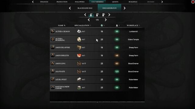 Hình ảnh gameplay Worshippers of Cthulhu Call of the New Lands Early Access