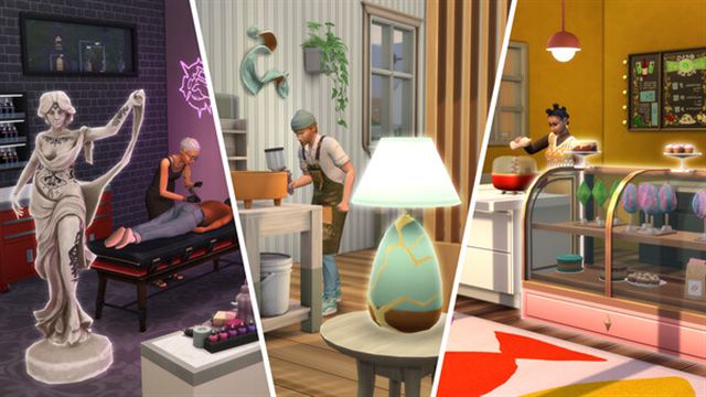Hình ảnh gameplay The Sims 4 Businesses and Hobbies-RUNE
