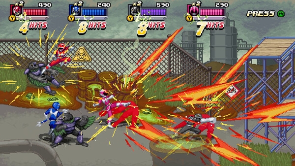 Hình ảnh gameplay Mighty Morphin Power Rangers Ritas Rewind v1.0.8-P2P