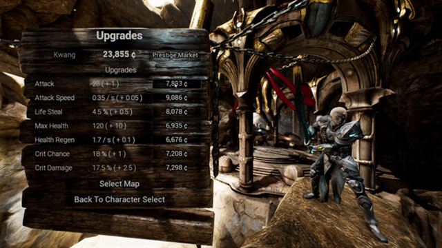 Hình ảnh gameplay Shadows of Souls-TENOKE