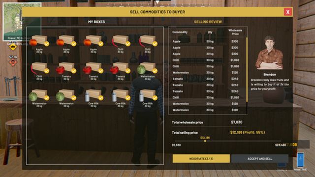 Hình ảnh gameplay Village Dealer Simulator-TENOKE