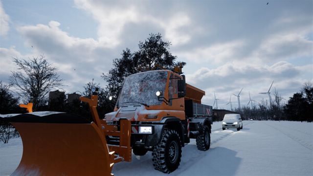 Hình ảnh gameplay Road Maintenance Simulator 2 Winter Services-TENOKE