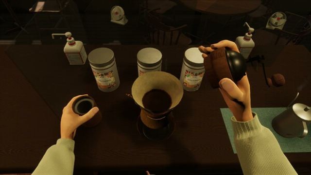 Hình ảnh gameplay Tokyo Coffee Grinding in the Pandemic-TENOKE