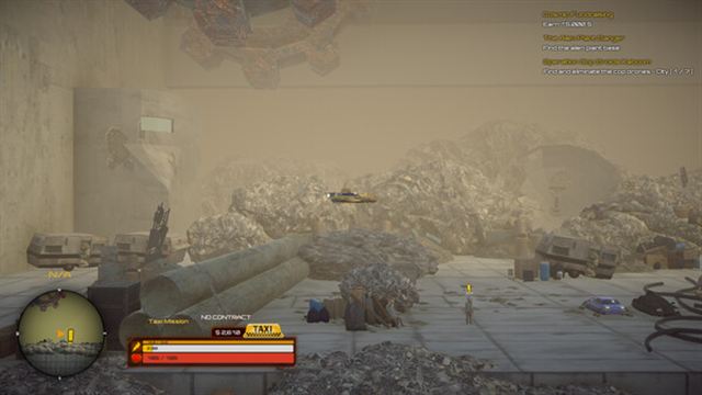 Hình ảnh gameplay UFO Taxi-TENOKE
