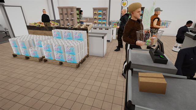 Hình ảnh gameplay Shop Simulator Supermarket-GoldBerg