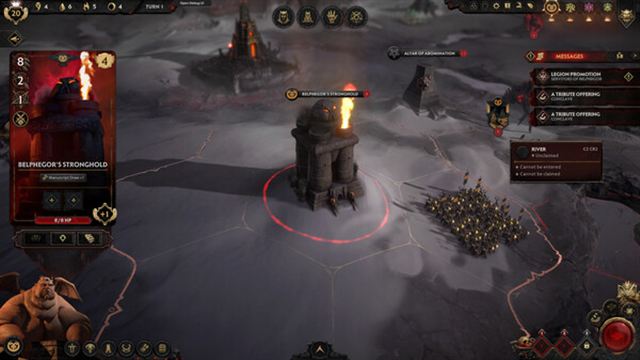Hình ảnh gameplay Solium Infernum Belphegor Paragon of Impiety-TENOKE