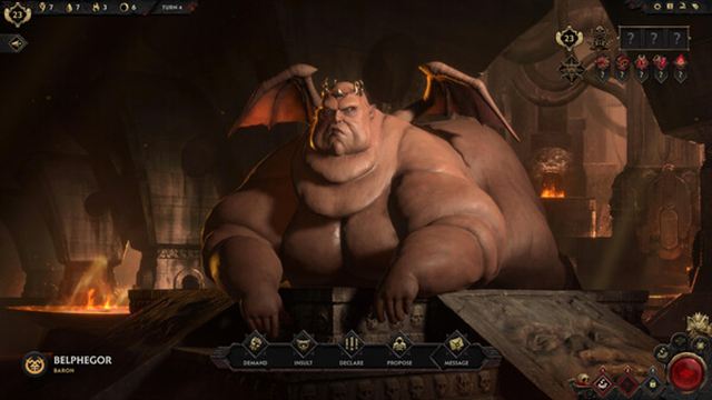 Hình ảnh gameplay Solium Infernum Belphegor Paragon of Impiety-GoldBerg