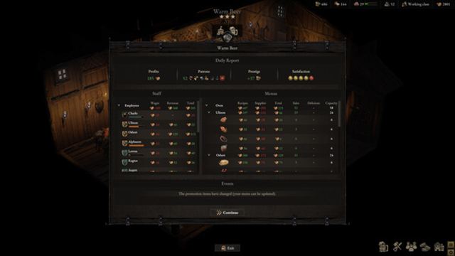 Hình ảnh gameplay Wartales The Tavern Opens-P2P