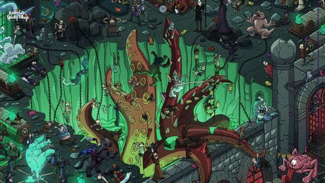 Hình ảnh gameplay Hidden Cats in Spooky Village-TENOKE