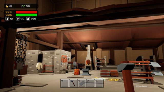 Hình ảnh gameplay FORGE SIMULATOR-TENOKE