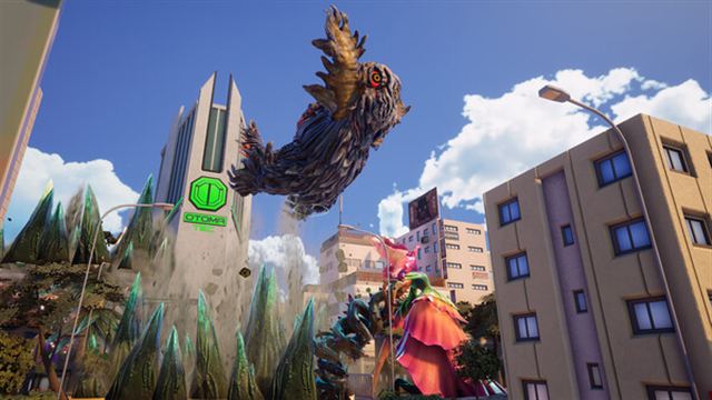 Hình ảnh gameplay GigaBash Godzilla Nemesis-RUNE