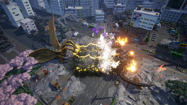Hình ảnh gameplay GigaBash Godzilla Nemesis-RUNE