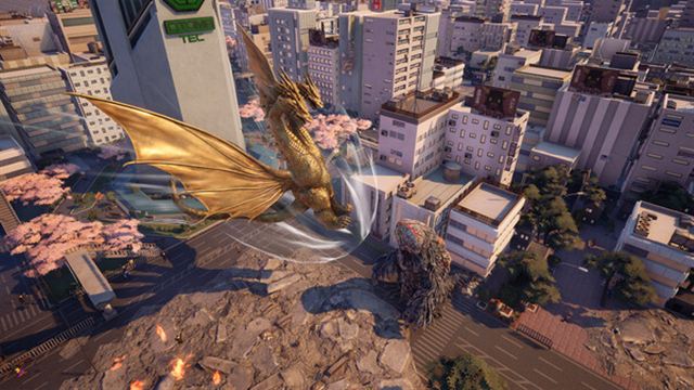 Hình ảnh gameplay GigaBash Godzilla Nemesis-RUNE