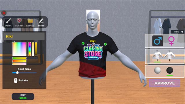 Hình ảnh gameplay Clothing Store Simulator Early Access