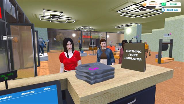 Hình ảnh gameplay Clothing Store Simulator Early Access
