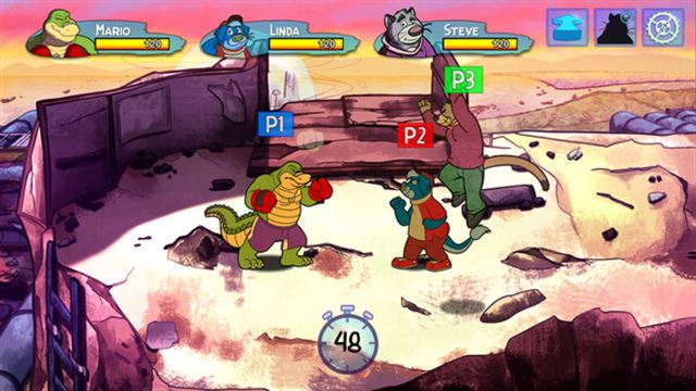 Hình ảnh gameplay BROK the InvestiGator The Brawl Bar-RUNE