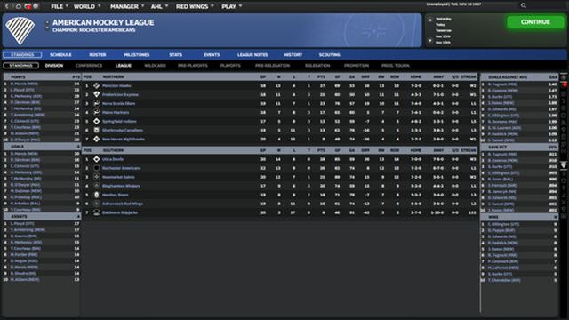 Hình ảnh gameplay Franchise Hockey Manager 11-TENOKE