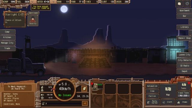Hình ảnh gameplay Dustland Delivery Early Access