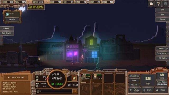 Hình ảnh gameplay Dustland Delivery Early Access
