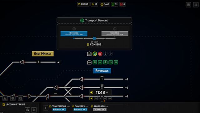Hình ảnh gameplay Rail Route Happy Passengers-TENOKE