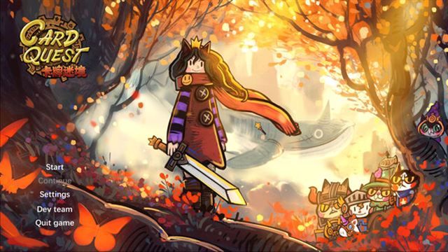 Hình ảnh gameplay CARD QUEST-TENOKE