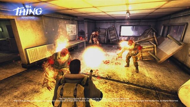 Hình ảnh gameplay The Thing Remastered-SKIDROW