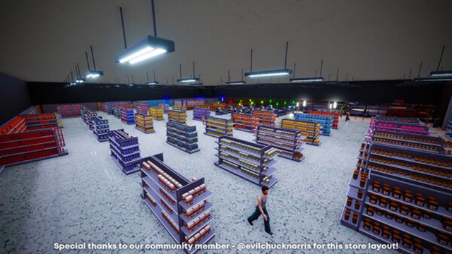 Hình ảnh gameplay Grocery Store Simulator Early Access