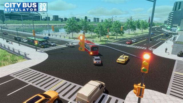 Hình ảnh gameplay City Bus Simulator 2024-TENOKE