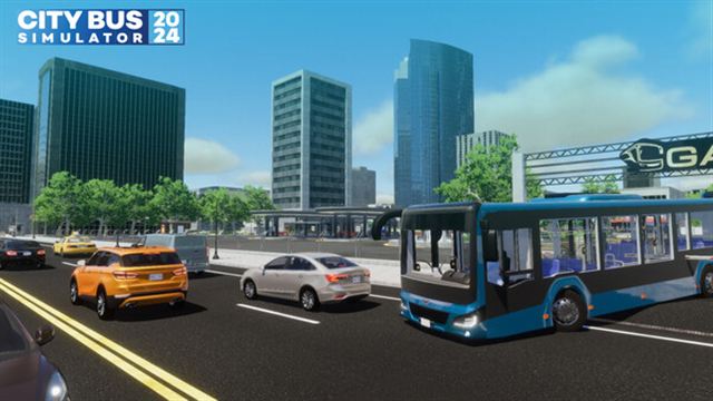 Hình ảnh gameplay City Bus Simulator 2024-TENOKE