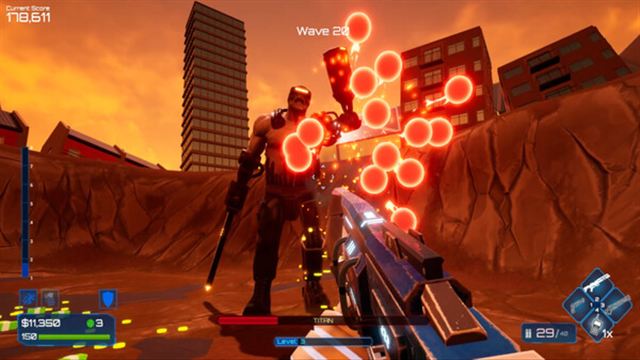 Hình ảnh gameplay Zombots Invasion-TENOKE